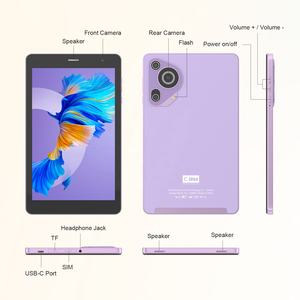 Tablette Android 15 Cidea OEM 8 pouces Octa Core 8 Go RAM 512 Go ROM 8000 mAh 5G Allwinner Entertainment Nouvelle version violette - Product Image 6