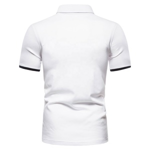 YUKARI ENTERPRISES 2023 été hommes Polo décontracté Jersey tissu avec Logo brodé à manches courtes revers grande taille caractéristique - Product Image 3