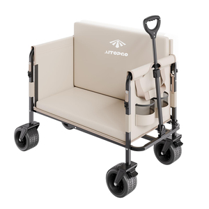 Vagones de playa plegables de utilidad para exteriores personalizados de fábrica convertir en Banco <span class=keywords><strong>3</strong></span> en 1 vagón plegable grande - Product Image 1