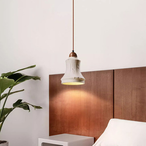 Creative Nordic Minimalist Style Concrete Chandelier Wabi-Sabi Rustic Design for <b>Dining</b> Room Entryway Bedside Zen-Inspired - Product Image 3