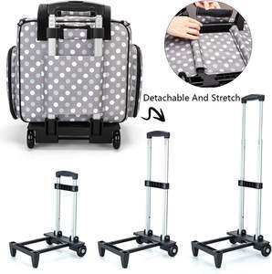 Free sample Handbag with Sewing Machine Knitting Tool <b>Storage</b> <b>Bag</b> and Pull-rod Insert for Outdoor Travel - Product Image 4