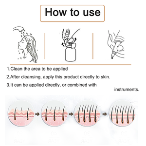 G 28 jours sérum de croissance des cheveux anti-perte réparation cheveux abîmés soins des racines femmes hommes EGF cheveux barbe <span class=keywords><strong>sourcils</strong></span> croissance sérum de <span class=keywords><strong>repousse</strong></span> - Product Image 5