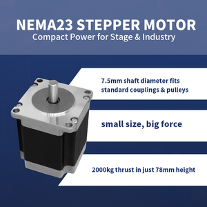RB Mena มอเตอร์สเต็ปมอเตอร์23 57มม. มอเตอร์สเต็ป Nema23มอเตอร์3.6โวลต์มอเตอร์สเต็ปทางการแพทย์12โวลต์24โวลต์2.2Nm - Product Image 2