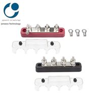 Barre omnibus 100A à 4 goujons (3/8") M10, bornier de batterie en cuivre haute intensité