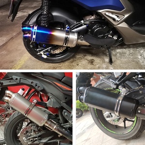 Nueva condición gran desplazamiento doble escape modificado S9 para Ninja400 Z900 <span class=keywords><strong>Sai</strong></span> 600 motocicletas tubo de escape - Product Image 6