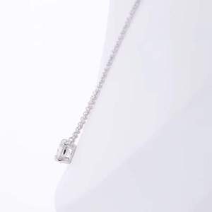 Pendentif Chaîne Élégant en Diamant de Laboratoire de Qualité Supérieure pour Femme, Bijou Hip Hop Plaqué Rhodium, Or Rose, Or Blanc, Argent, Luxe - Product Image 4
