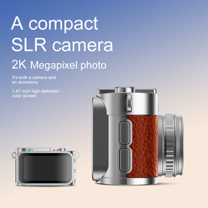 Vente en gros de mini-caméras personnalisées, porte-clés, caméra numérique pour enfants, caméra d'enregistrement vidéo 2K, caméra de voyage, vlog, photographie, cadeaux de Noël - Product Image 4