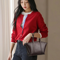 Sac à bandoulière en cuir véritable avec fermeture éclair, style mode, pour l'hiver et l'automne, mallette personnalisée, fabrication chinoise, pratique au quotidien