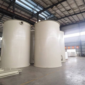 خزان تخزين خلط متعرج من البلاستيك المقاوم للتآكل من البولي بروبلين من الدرجة الصناعية ، استخدام كيميائي - Product Image 2