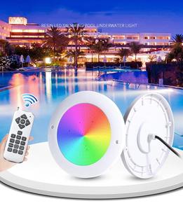 Nouvelle lumière de <span class=keywords><strong>piscine</strong></span> <span class=keywords><strong>tubulaire</strong></span> étanche IP68 RGB, lampe sous-marine DC12V-24V sans fil pour piscines/fontaines/décoration de jardin - Product Image 6