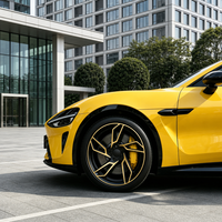 Jantes monobloc forgées en une seule pièce à rayons multiples et finition contrastée pour voitures classiques, conversion EV et restomod rétro