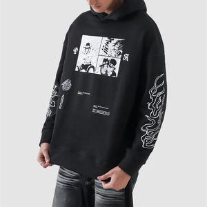 Sudadera con Capucha Unisex 2025 de Poliéster/Algodón con Diseño de Bolsillo, Impresión Personalizada, Prendas Básicas de Invierno para Hombre y Mujer, Servicio OEM - Product Image 3