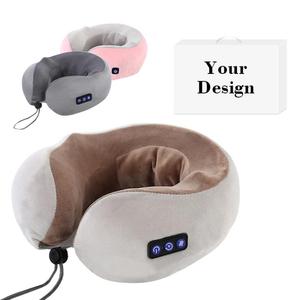 Versatile U <b>Shaped</b> <b>Pillow</b> for Office, Rechargeable Neck Massager with Heat, Soft Travel Neck <b>Pillow</b> - Product Image 4