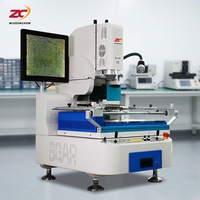 Machine de retravaillage de circuits imprimés professionnelle WDS-800A avec alignement optique pour les applications de réparation de puces BGA