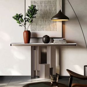 Nordic Design popolare per la casa soggiorno <span class=keywords><strong>ingresso</strong></span> Console da tavolo Display armadio decorativo <span class=keywords><strong>angolo</strong></span> tavolo mobili - Product Image 5