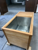 Baignoire froide pour la maison - Pas besoin de glace, auto-refroidissante 1,5 CV, nettoyage à l'ozone, certifiée CE pour une récupération par tous les temps