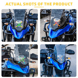 Faro Delantero RGB Estilo X Ahumado de 7 Pulgadas con Luces DRL de Colores, Material de Aluminio Fundido a Presión para el Modelo <span class=keywords><strong>Suzuki</strong></span> <span class=keywords><strong>DL250</strong></span> - Product Image 4