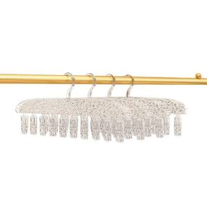 Clips de secado transparentes tipo Gullwing, 60 unidades, organizador de ropa tipo gancho que ahorra espacio para calcetines, ropa interior, sombreros, ropa de bebé y niños - Product Image 2