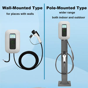 เครื่องชาร์จรถยนต์ไฟฟ้าแบบติดผนัง <span class=keywords><strong>MENNEKES</strong></span> (TYPE 2) ขนาด 11KW 22KW 3 เฟส 32A พร้อมแอปพลิเคชัน แบบพกพา - Product Image 4