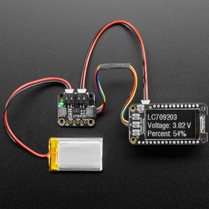 Module de jauge de niveau de carburant et de surveillance de batterie LC709203F avec interface STEMMA JST PH, <span class=keywords><strong>QT</strong></span>/Qwiic - Product Image 5