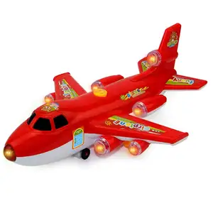 Chuang Fa Spielzeug Batterie betriebene Flug gesellschaft Kids Electric Plane Toys blau weiß rot