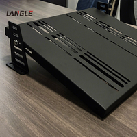 Baki Pedal Sim Racing Baja, Braket Dudukan Pedal yang Dapat Disesuaikan, Kompatibel dengan Pedal Fanatec T3PA T3PA PRO G25 G27 G29 T300RS