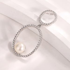 KAMMY 6.5-7mm Meilleure vente de perles d'eau douce naturelles Collier pendentif en argent S925 polyvalent pour enfants et femmes - Product Image 4