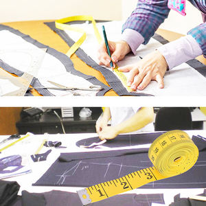 Ruban à mesurer flexible en PVC <span class=keywords><strong>de</strong></span> qualité supérieure 3M Règle <span class=keywords><strong>de</strong></span> couture extra épaisse <span class=keywords><strong>de</strong></span> 120 pouces pour la mesure des vêtements et la couture - Product Image 5