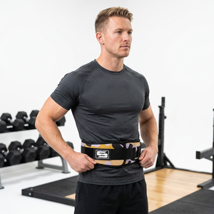 Ceinture de musculation en mousse personnalisable, professionnelle et durable, confortable et réglable pour la perte de poids et la protection du dos - Product Image 1