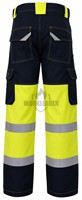 Veste et pantalon de travail ignifuges certifiés EN, vêtements de travail résistants aux flammes, combinaison de sécurité résistante aux flammes avec fonction imperméable
