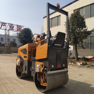 Hochwertige YG-850 Einzel trommel Fußgänger walze Trommel Magnet abscheider Straßen walze <span class=keywords><strong>Padfoot</strong></span> Trommel - Product Image 6