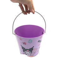 Ember Bunga Sederhana Kreatif dari Kaleng, Pot Besi Tinggi untuk Dekorasi, Tempat Bunga Kering, Wadah Bunga untuk Toko Bunga