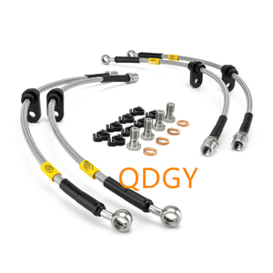 Kit de Tuyaux de Performance Tressés en Acier Inoxydable DOT sur Mesure pour Voitures de Course Sportives de Marque - Product Image 1