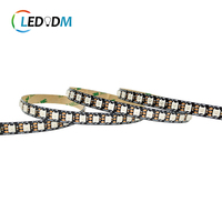 Bande led rgb magique adressable individuel 5V ws2812 sk6812 5050 60led 96led 144 bande led rgb programmable