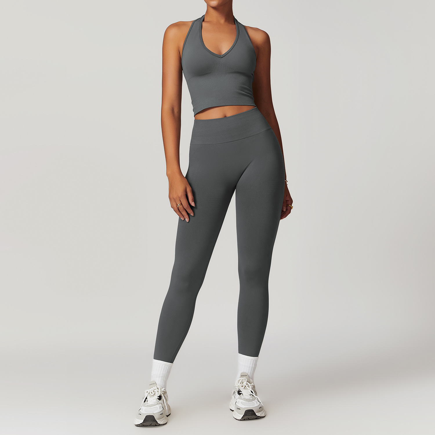top1+legging-dark gray