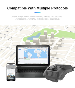 2채널 AI ADAS DSM 대시캠 차량 DVR 트럭 비디오 라이브 스트림용 심각한 사건 알람 출력 - Product Image 3