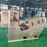 Presse à vis automatique de déshydratation de type volute pour boues de station d'épuration