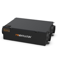 Ventilation mécanique à double flux DC VMC HRV avec récupération de chaleur pour villa ERV pour maison résidentielle 800m3/h