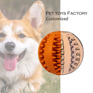 Giocattolo per cani multifunzione leggero e personalizzabile per animali domestici con alimentazione lenta e filettatura della corda in gomma resistente - Product Image 1