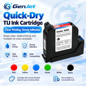 GenJet Handgehaltener Großschrift-Tintenstrahldrucker mit 50 mm Druckhöhe für Karton Chargendatum Logo QR-<span class=keywords><strong>Code</strong></span> und Barcode-Markierung - Product Image 6