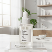 Ampoule Derma EGF Face Factory, éclaircissante, hydratante, anti-rides, revitalisante pour la peau, 30 ml, cosmétiques coréens OBM pour tous