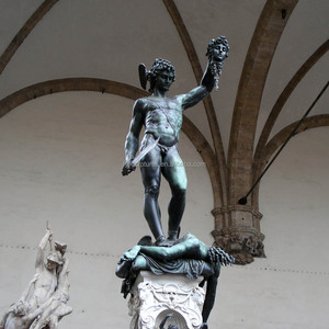 Famosa statua di <span class=keywords><strong>medusa</strong></span> che uccide <span class=keywords><strong>perseus</strong></span> in bronzo per la decorazione del giardino - Product Image 4
