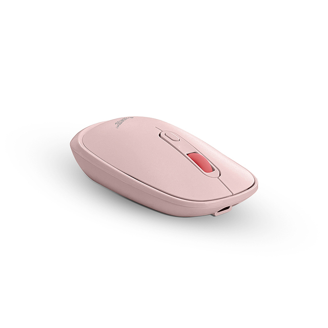 2.4G Wireless Office Mouse TYPE C Rechargeable Mouse 4D Button Slim Mute Portable Optical Computer Mice Gift Mouse, MW-073PR