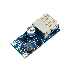 GEREE Convertisseur Boost DC-DC Chargeur <span class=keywords><strong>USB</strong></span> 3V 3.7V à 5V 600mA pour DC0.9V ~ 5V à 5V Adaptateur secteur avec lampe pilote - Product Image 2