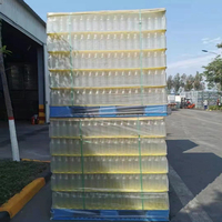 Feuille de séparation de palette ondulée en plastique de taille personnalisée pp panneau creux tampons de couche de bouteille pour l'emballage de bouteille en verre