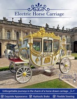 Chariot de luxe royal pour enfants à prix abordable, à traction électrique, 4 roues, capacité 150-250 CV, 1-5 personnes