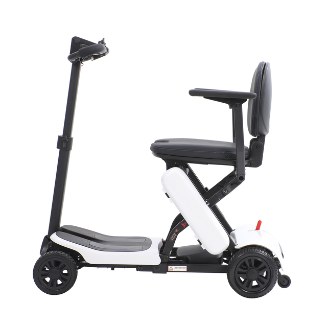 Ultra Light Portable Aluminum Alloy 4 Wheel Mobility Scooter for Elderly
