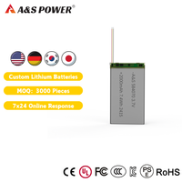 Batterie liquide 3.7V 2000mAh 584070 approuvée UL2054/CB/KC/CE/PSE, fabriquée par un fabricant avec 15 ans d'expérience, offrant 500 cycles pour les batteries externes.