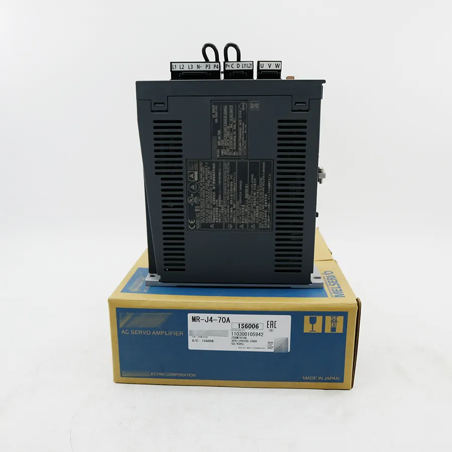 Nice price original MR-J4-100A motor servo MR-J4-200A module unit in stock Mit MR-J4 series servo drive