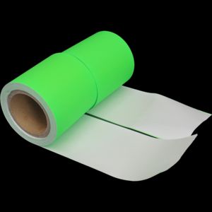 Papel de cáscara de huevo verde fluorescente personalizado Etiquetas frágiles de neón Buen precio Rollo de adhesivo médico <span class=keywords><strong>UDV</strong></span> DE SEGURIDAD antifalsificación - Product Image 6